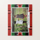 ケニア国旗 |写真 ジグソーパズル (縦)