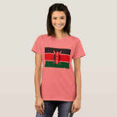 ケニア国旗Tシャツ Tシャツ (正面フル)