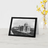 ケニア大聖堂モンバサ1902 カード (黄色い花)