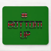 ケニア平和への愛と団結の底上げ マウスパッド (正面)