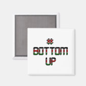 ケニア平和への愛と団結の底上げ マグネット (正面/裏面)