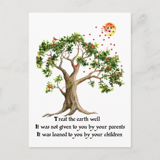 ケニア自然諺 ポストカード (正面)