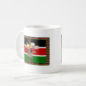 ケニア誕生日 コーヒーマグカップ (正面左)