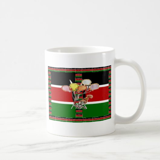 ケニア誕生日 コーヒーマグカップ (右)