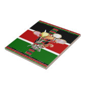 ケニア誕生日 タイル (側面)