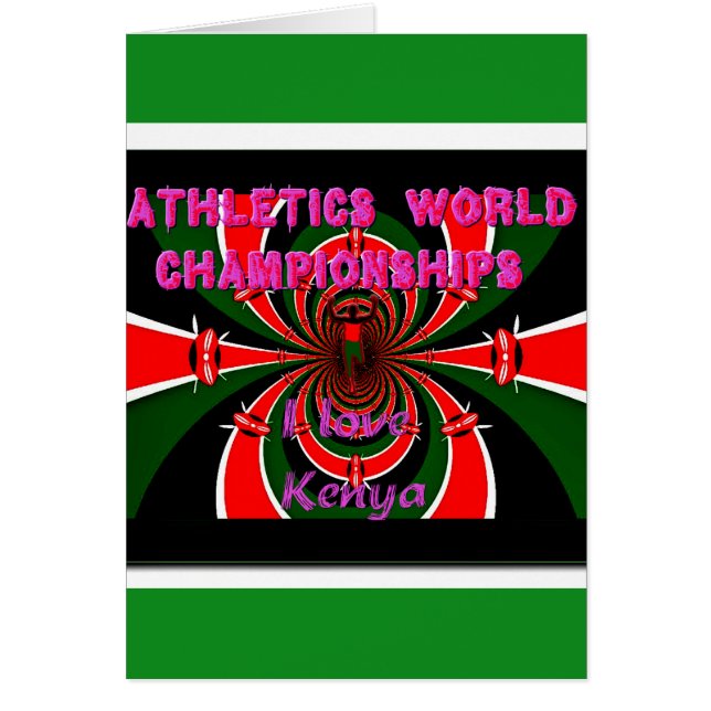 ケニア陸上国際的スポーツ (正面)