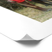 ケニア・アフリカのマサイ戦士 ポスター (角)