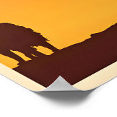 ケニア・アフリカ旅行ポスター ポスター (角)