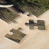 ケニア:アフリカ象(オス)、アンボセリ ジグソーパズル (側面)