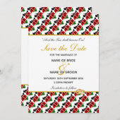 ケニア　キリスト教　結婚式　祝賀会 セーブザデート (正面/裏面)