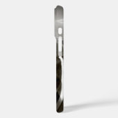 ケニア シマウマと草原のモノクロ Case-Mate iPhoneケース (裏面 / 左)