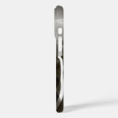 ケニア。シマウマと草原のモノクロ Case-Mate iPhoneケース (裏面 / 左)