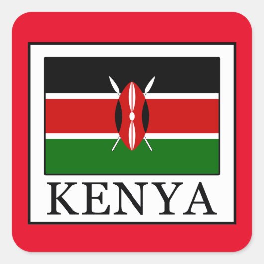 ケニア スクエアシール (正面)