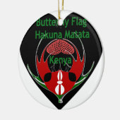 ケニア セラミックオーナメント (左)