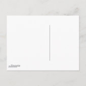 ケニア。ゼブラとプレーンの白黒。 ポストカード (裏面)