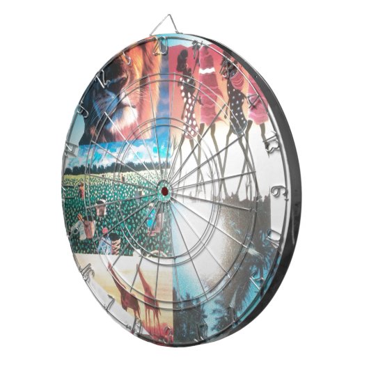 ケニア ダーツボード (正面右)