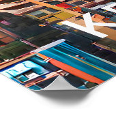 ケニア・ナイロビ旅行都市ポスター ポスター (角)