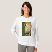 ケニア、ナクル湖国立公園。ベルベット Tシャツ (正面フル)