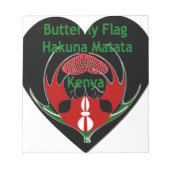 ケニア ノートパッド (正面)