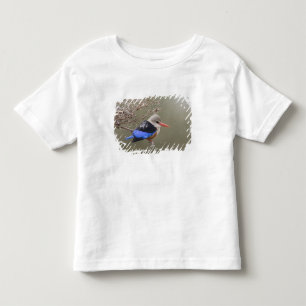 ケニア ハイイロカワセミのクローズアップ トドラーTシャツ