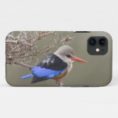 ケニア ハイイロカワセミのクローズアップ Case-Mate iPhoneケース (裏面(横))