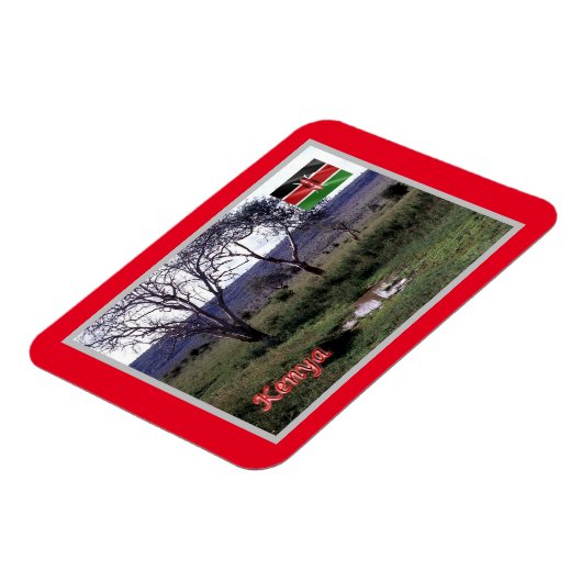 ケニア – パノラマ –  マグネット (左側)