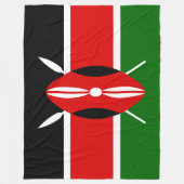 ケニア フリースブランケット (正面)