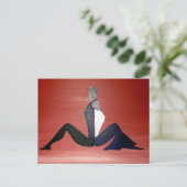 ケニア・ベレットの「ダンスの後」 ポストカード (スタンド正面)