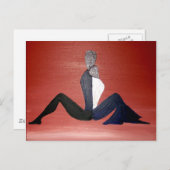 ケニア・ベレットの「ダンスの後」 ポストカード (正面/裏面)