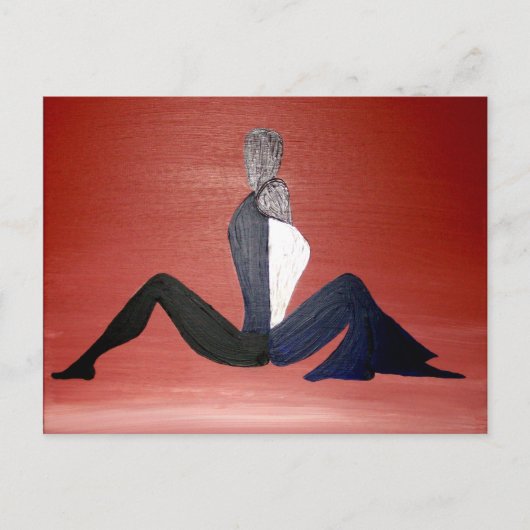 ケニア・ベレットの「ダンスの後」 ポストカード (正面)