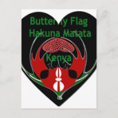 ケニア ポストカード (正面)