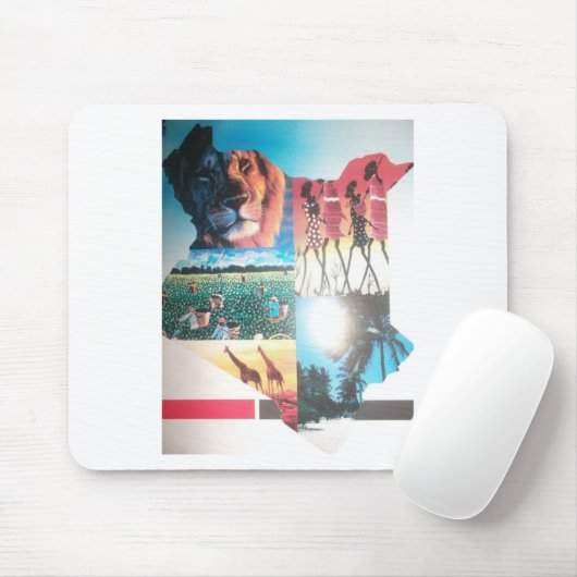 ケニア マウスパッド (マウス)