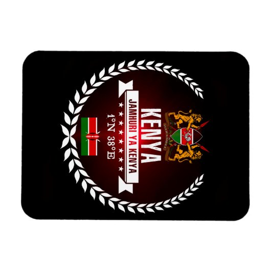 ケニア マグネット (横)