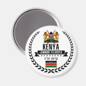 ケニア マグネット (正面/裏面)