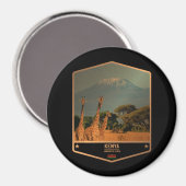 ケニア マグネット (正面/裏面)