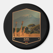 ケニア マグネット (正面)