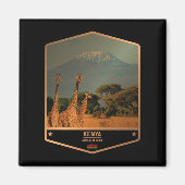 ケニア マグネット (正面)