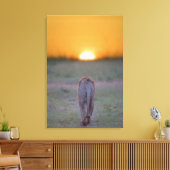 ケニア、マサイマラ2 キャンバスプリント (インサイチュ (リビング))