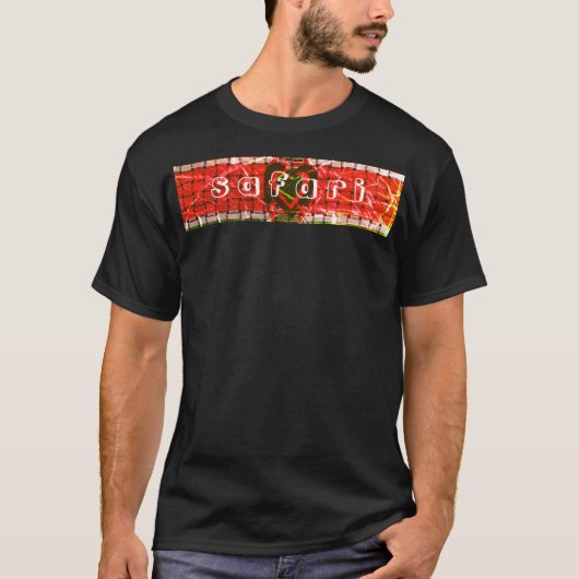 ケニア・マラ・サファリの色 Tシャツ (正面)