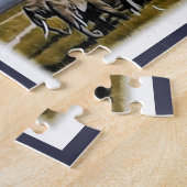 ケニア – モザイク –  ジグソーパズル (側面)