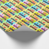 ケニア 旅行 お土産 ポップアート プリント ラッピングペーパー (角)