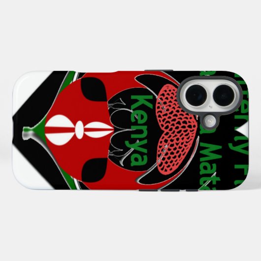 ケニア Case-Mate iPhoneケース (裏面 (横))