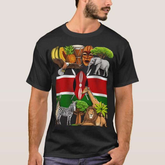 ケニア Tシャツ (正面)