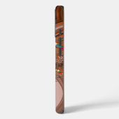 ケニアHakunaMatata伝統カラーデザイン。 Case-Mate iPhoneケース (裏面 / 左)