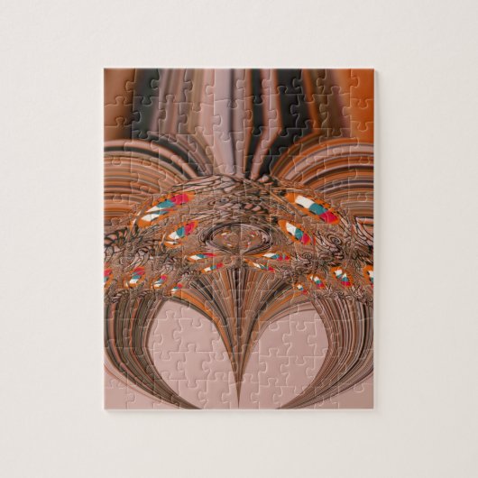 ケニアHakunaMatata伝統カラーデザイン.png ジグソーパズル (縦)