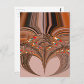 ケニアHakunaMatata伝統カラーデザイン.png ポストカード (正面/裏面)