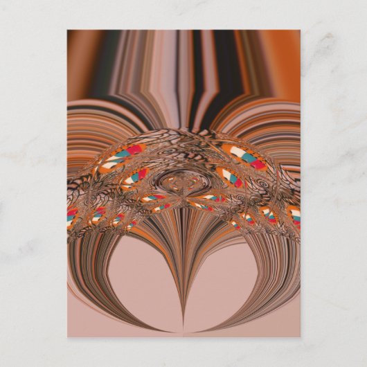 ケニアHakunaMatata伝統カラーデザイン.png ポストカード (正面)