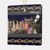 ケニウ失ったッド – ピッツバーグ セラミックオーナメント (左)