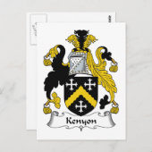 ケニオン家紋 ポストカード (正面/裏面)