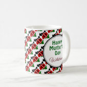 ケニパーソナライズされたア国旗の箴言31 コーヒーマグカップ (正面右)